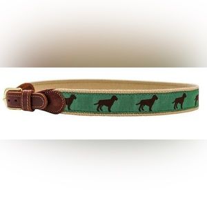 J. Bailey chocolate lab belt